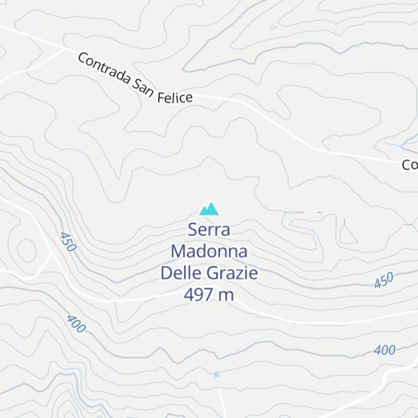 Map of Serra Madonna Delle Grazie