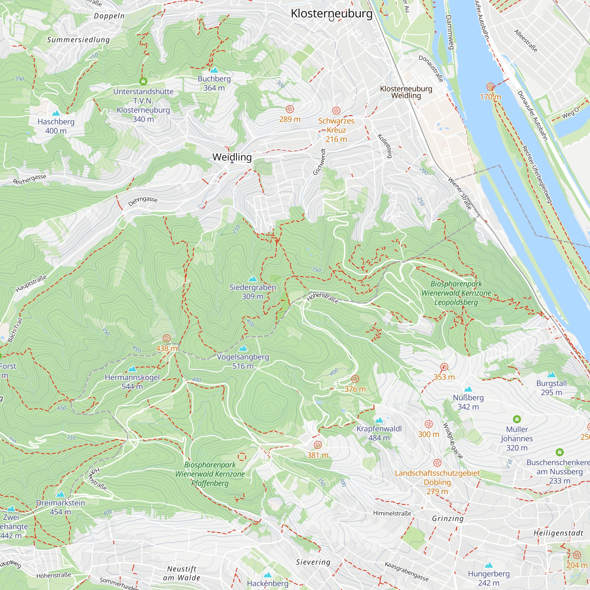 Schönstatt Zentrum am Kahlenberg map