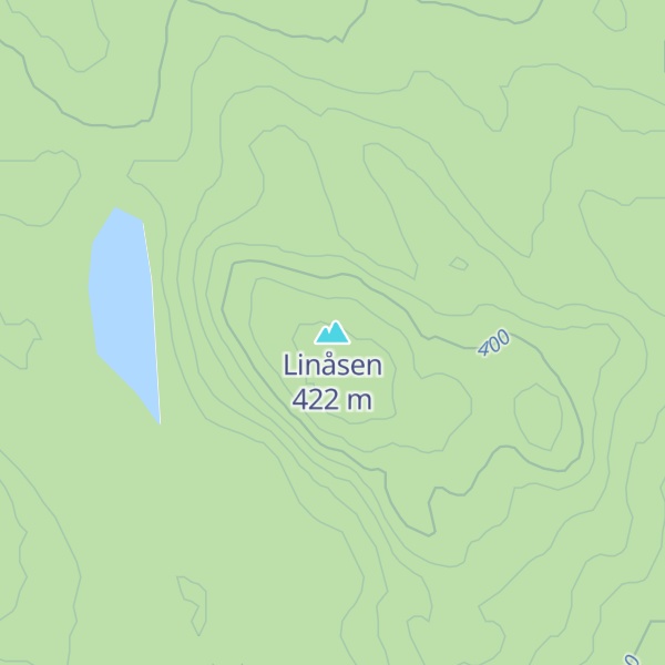Map of Linåsen