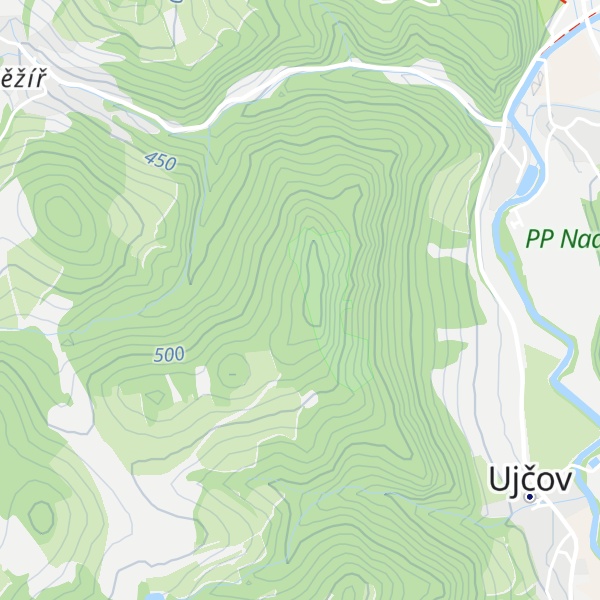 Map of Ochoza [Ujčov]