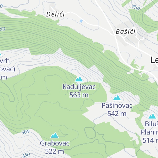 Map of Kaduljevac