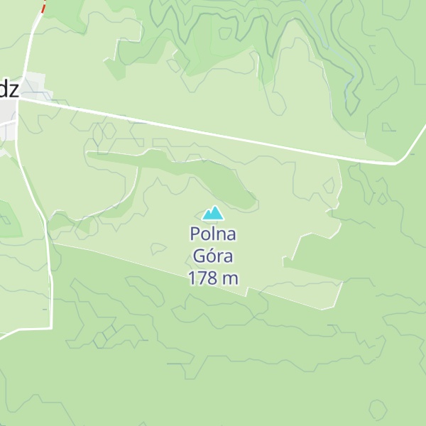 Map of Polna Góra