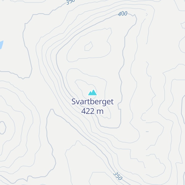 Map of Svartberget