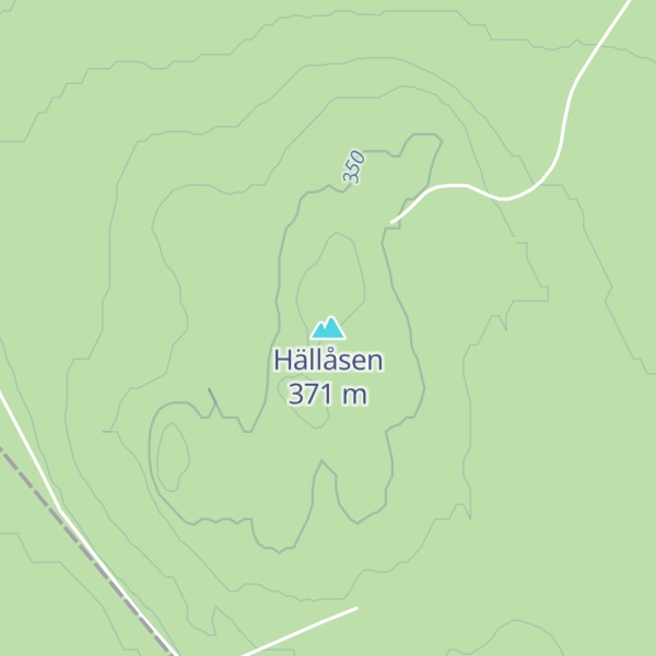 Map of Hällåsen