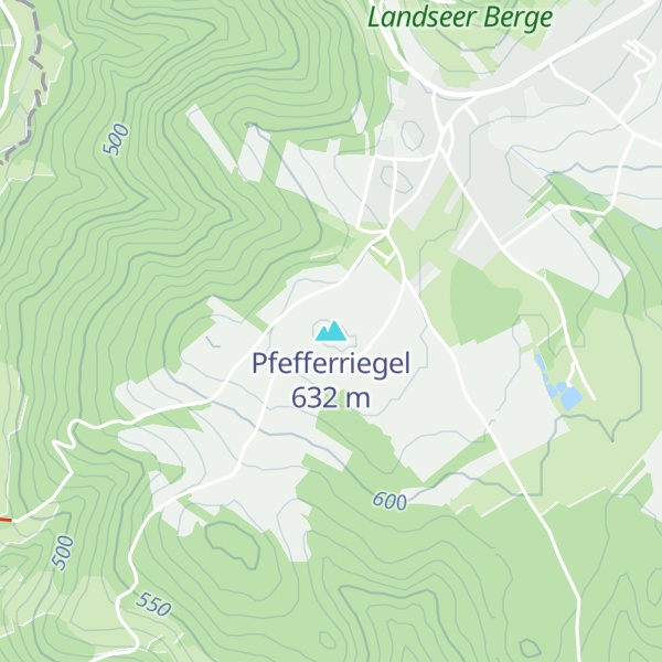 Map of Pfefferriegel