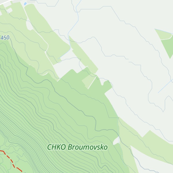 Map of Chata pod Korunou