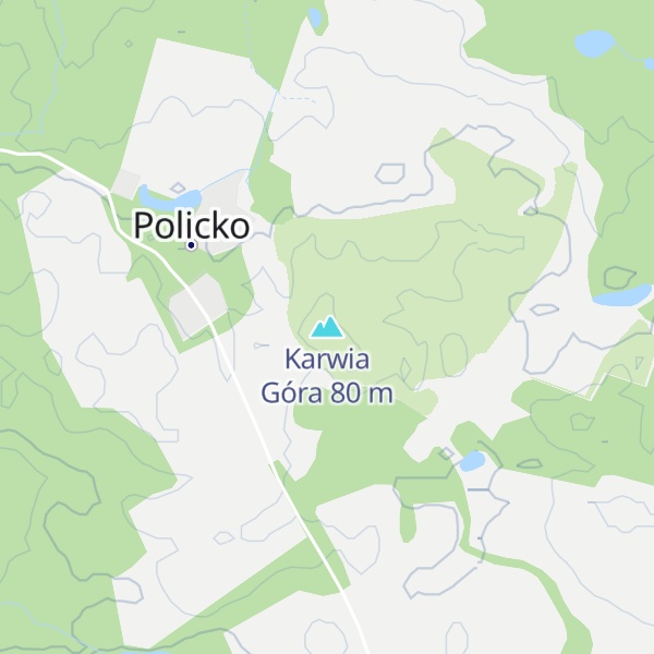 Map of Karwia Góra