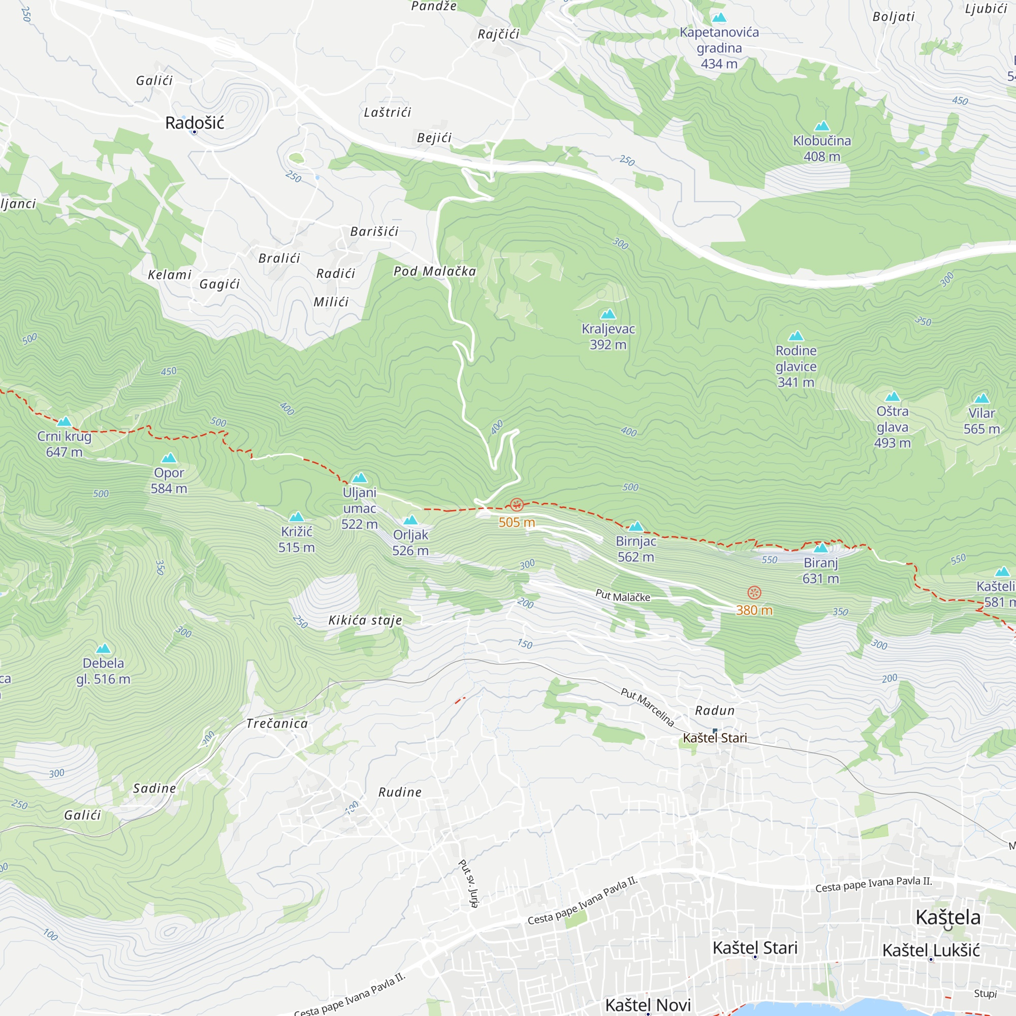 Planinarska kuća "Česmina" map