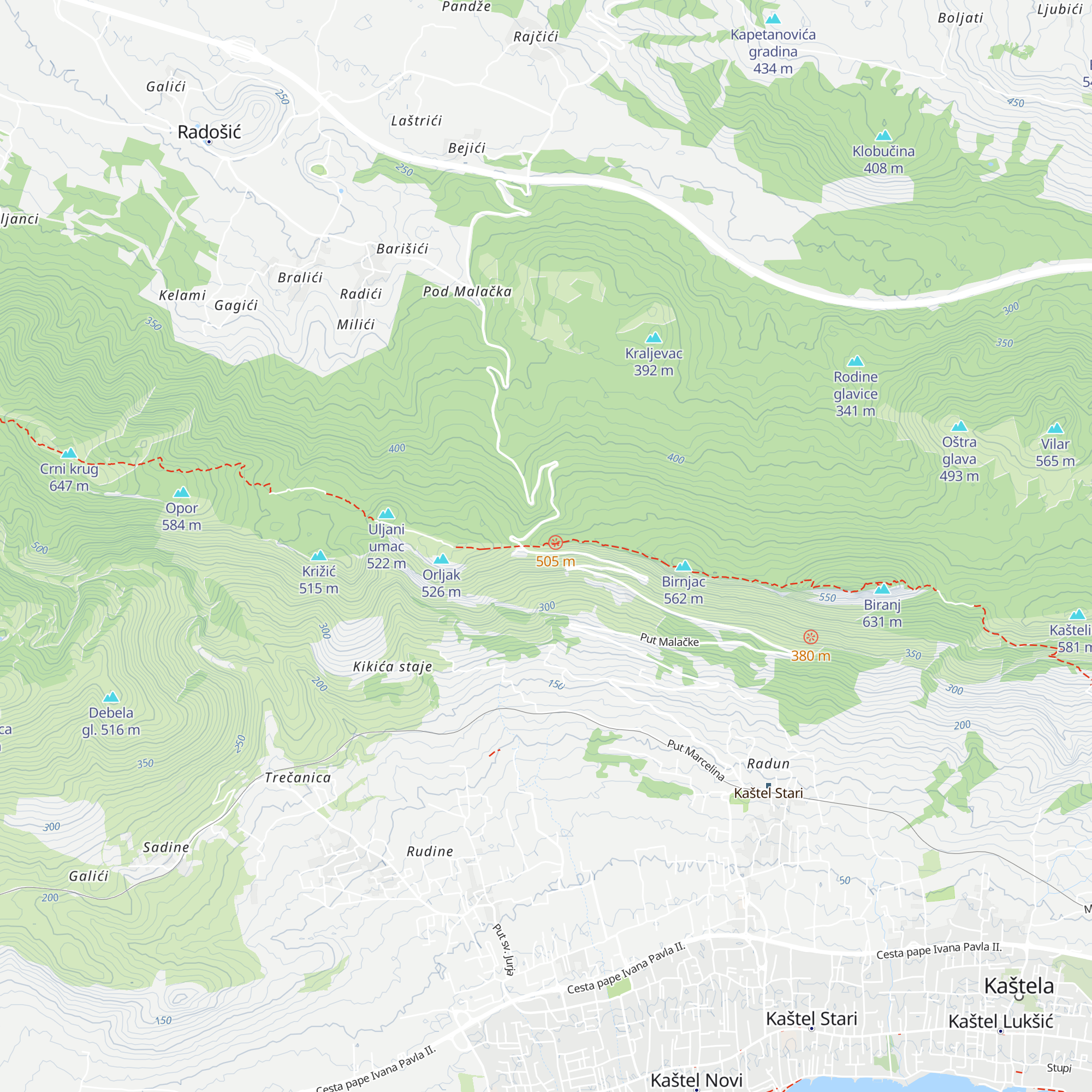 Planinarska kuća "Česmina" map