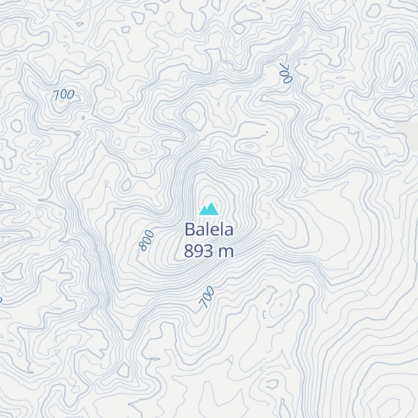 Map of Balela