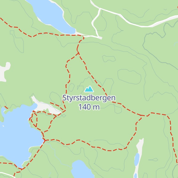 Map of Styrstadbergen