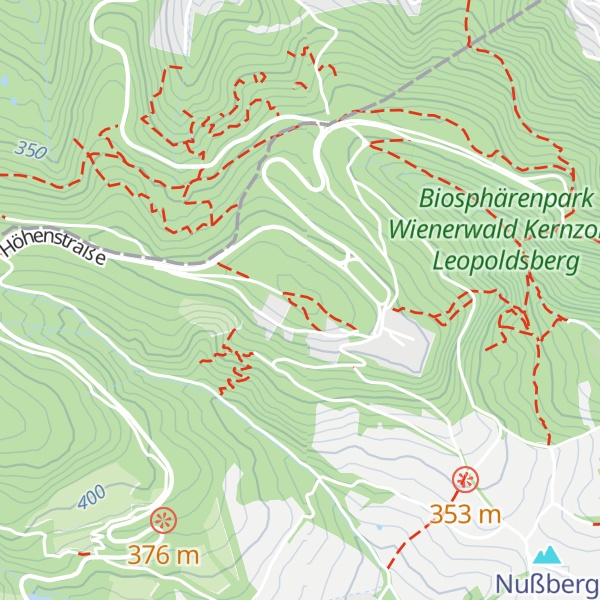 Map of ORS Sendeanlage Kahlenberg