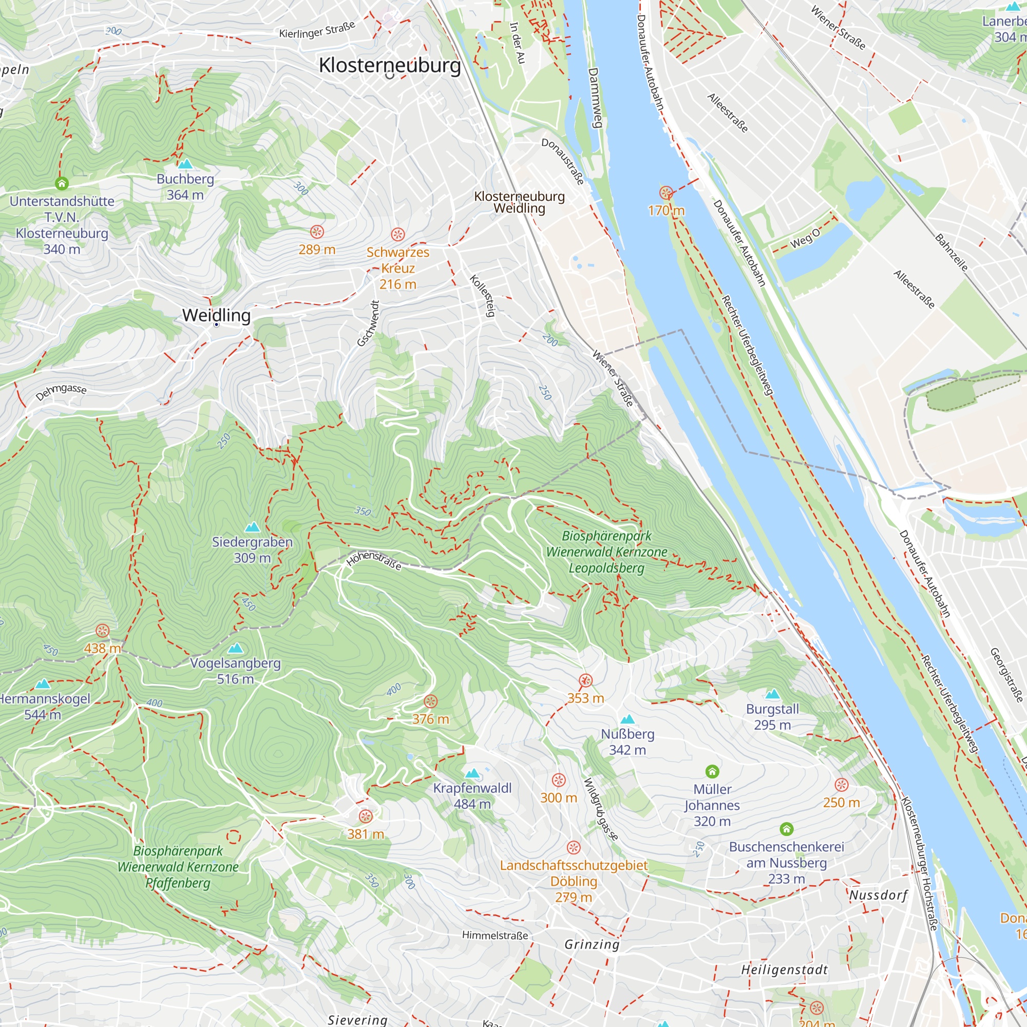 Josefinenhütte map