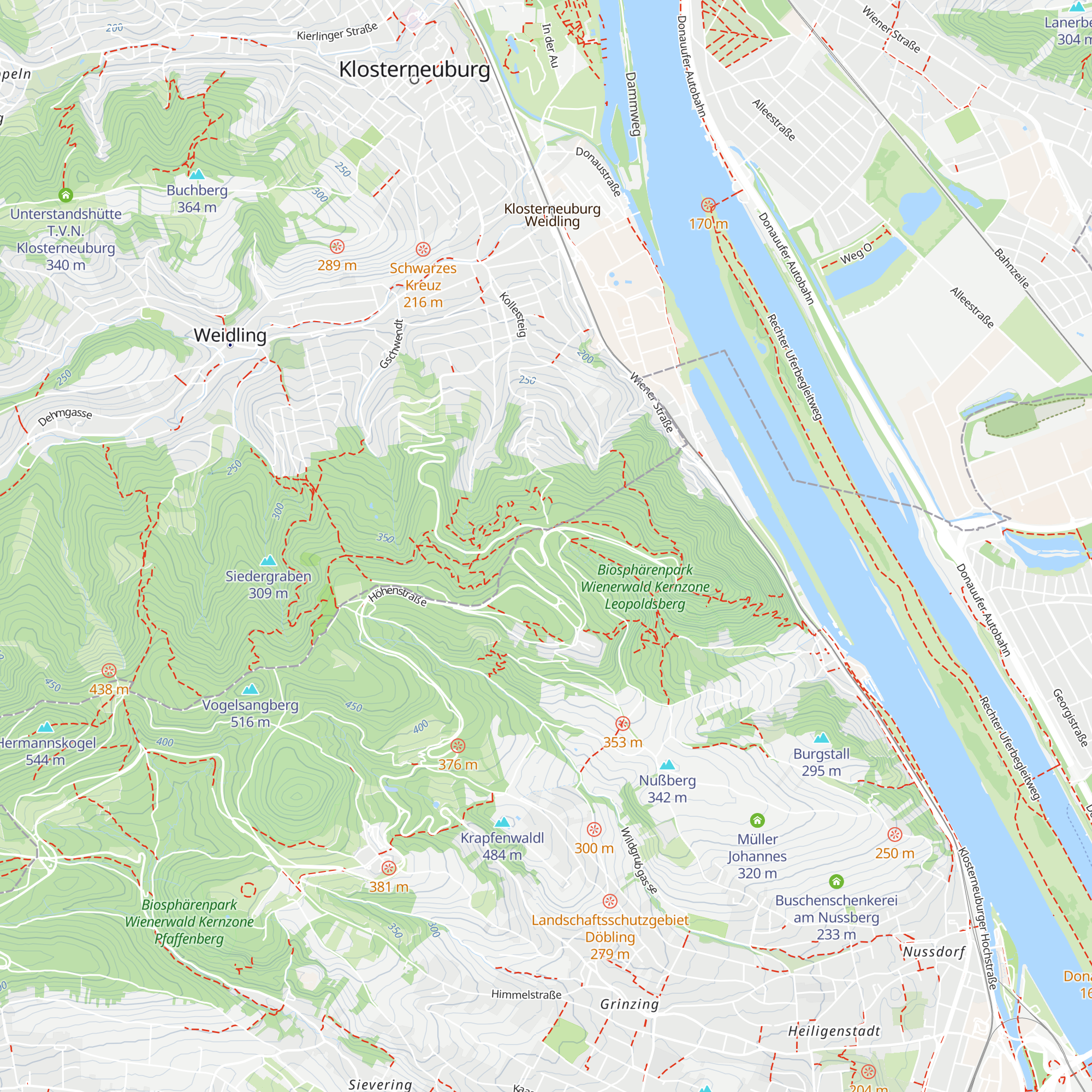 Josefinenhütte map