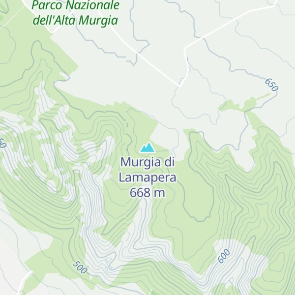 Map of Murgia di Lamapera