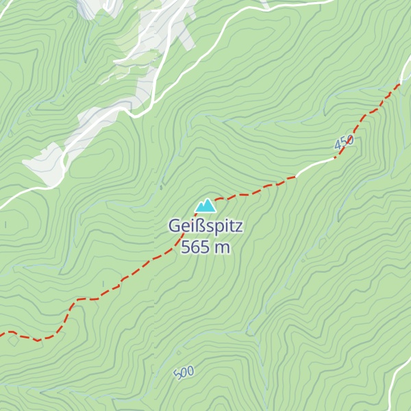 Map of Geißspitz