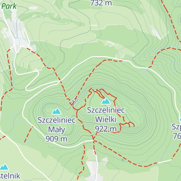 Map of Schronisko PTTK "Na Szczelińcu"