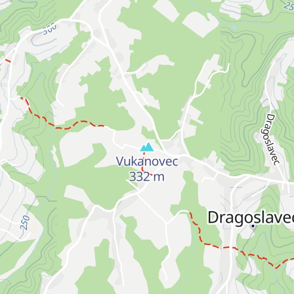 Map of Vukanovec