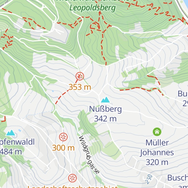 Map of Mayer am Nussberg
