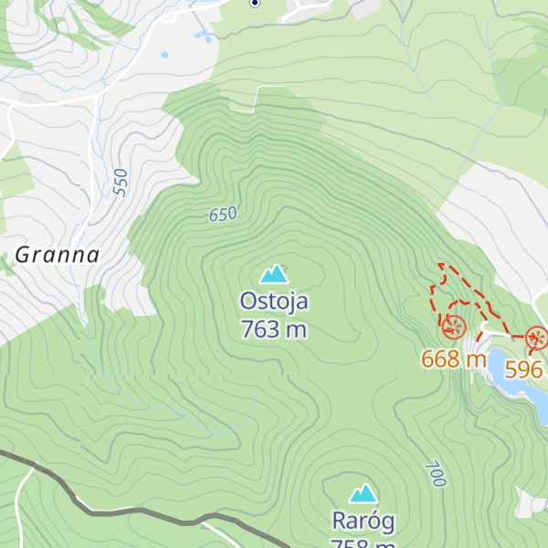 Map of Ostoja