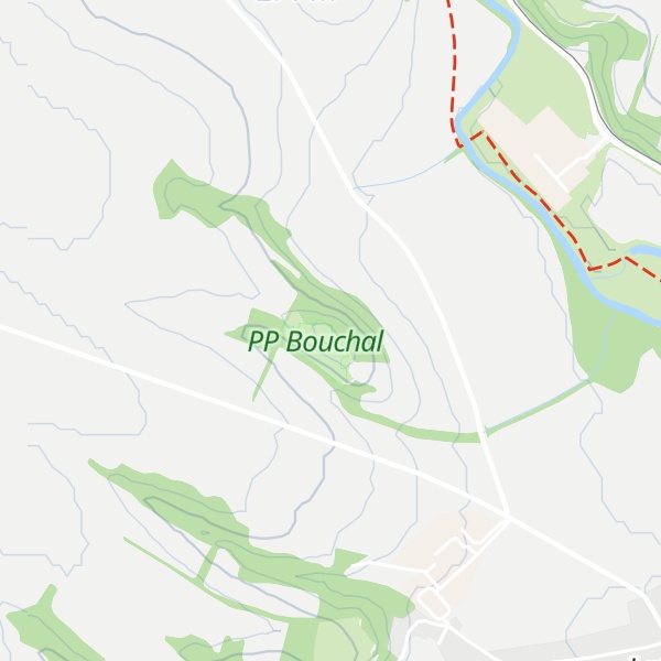 Map of Bouchal [Ivančice-Letkovice]
