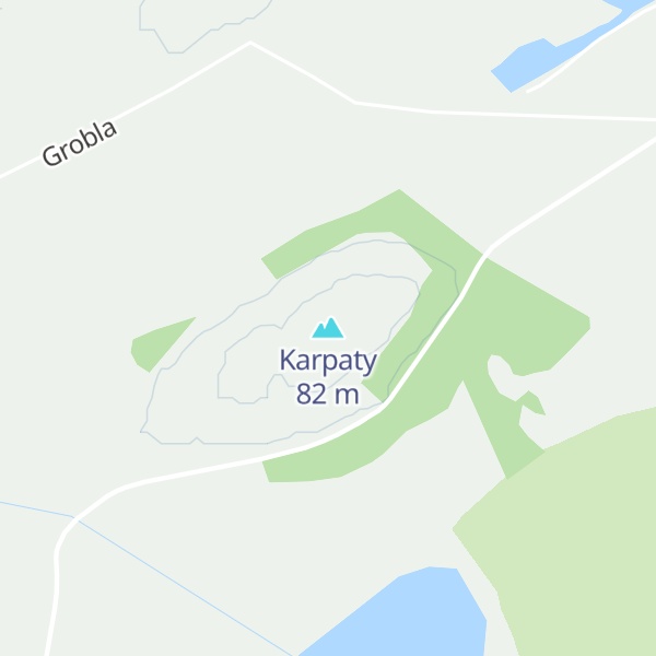 Map of Karpaty
