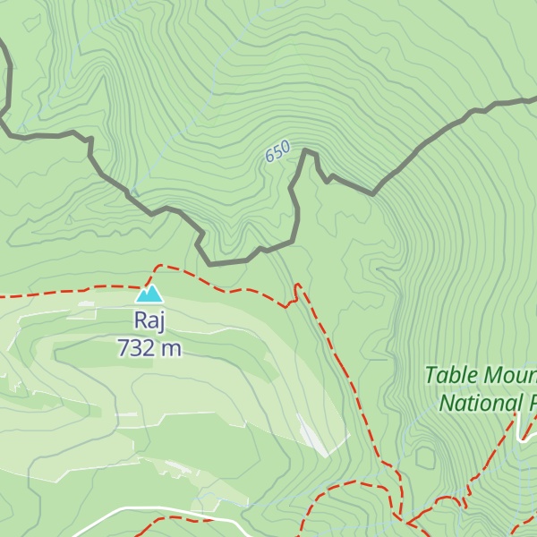 Map of Bílá skála / Biała Skała