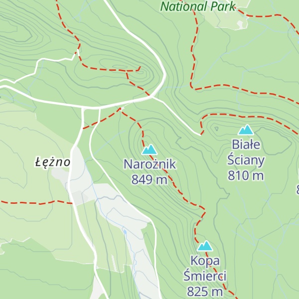 Map of Narożnik