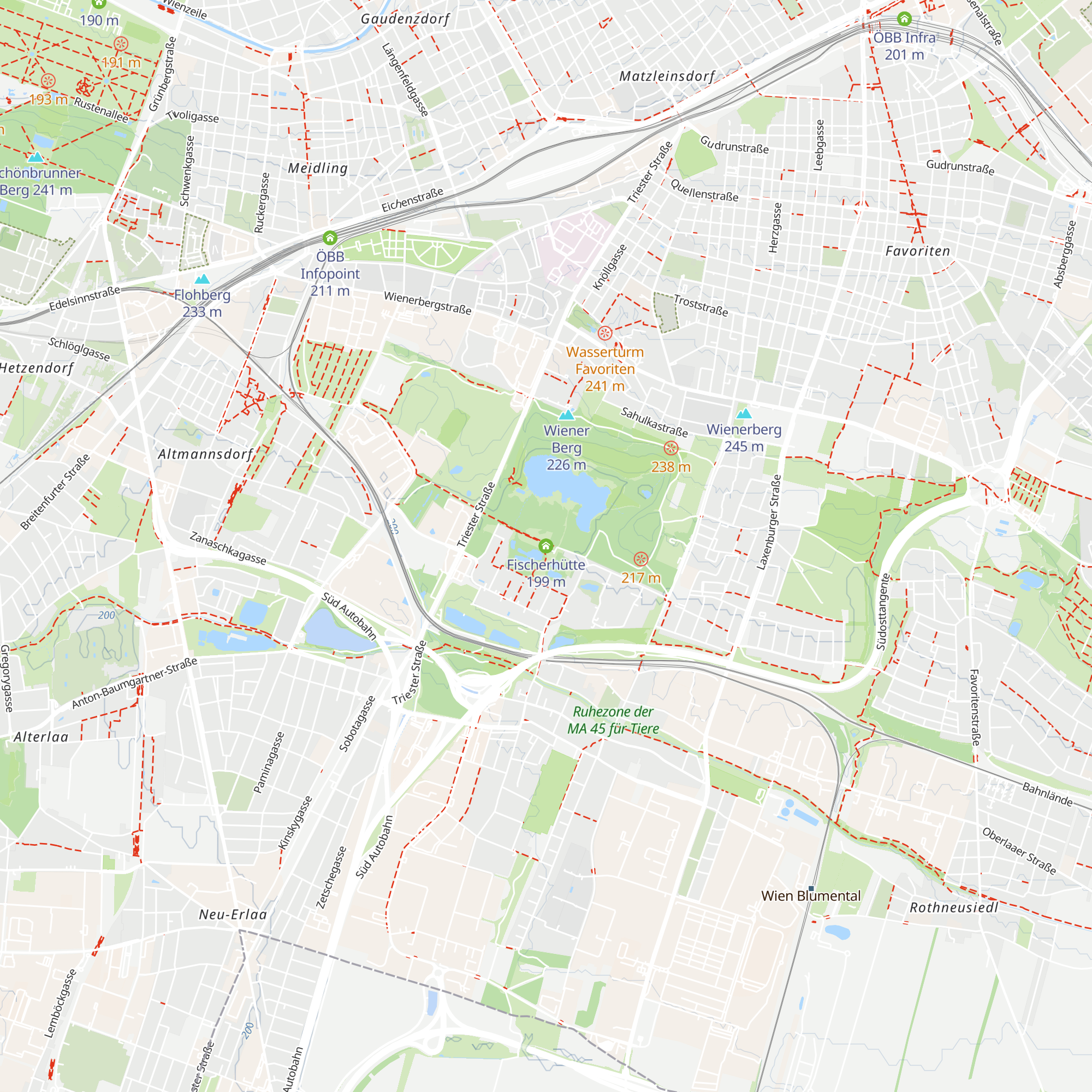 Fischerhütte map