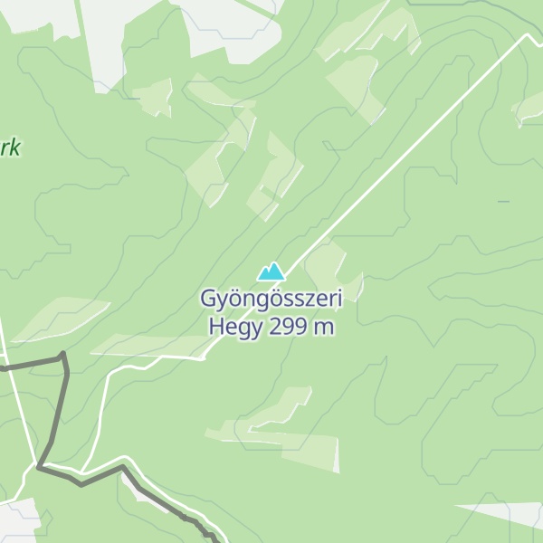Map of Gyöngösszeri Hegy