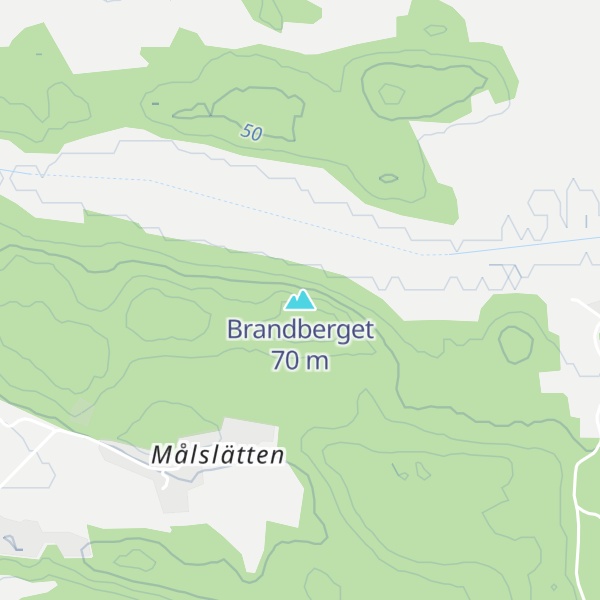 Map of Brandberget
