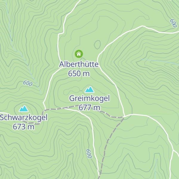 Map of Greimkogel
