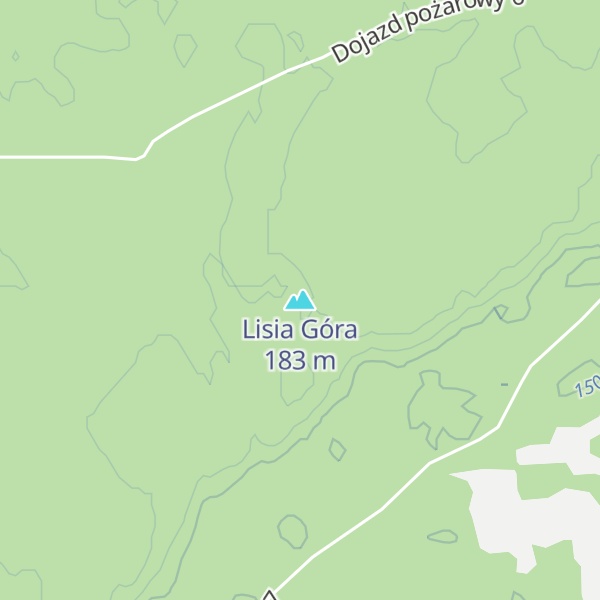 Map of Lisia Góra