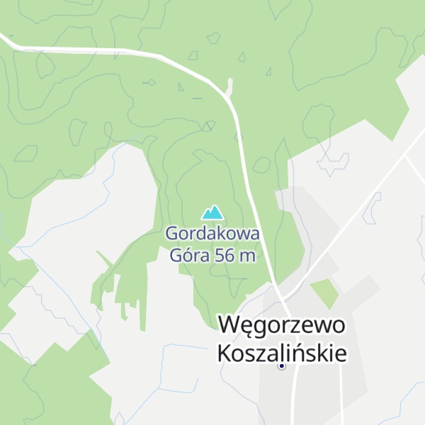 Map of Gordakowa Góra