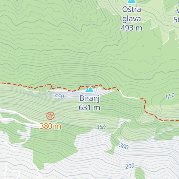 Map of Biranj