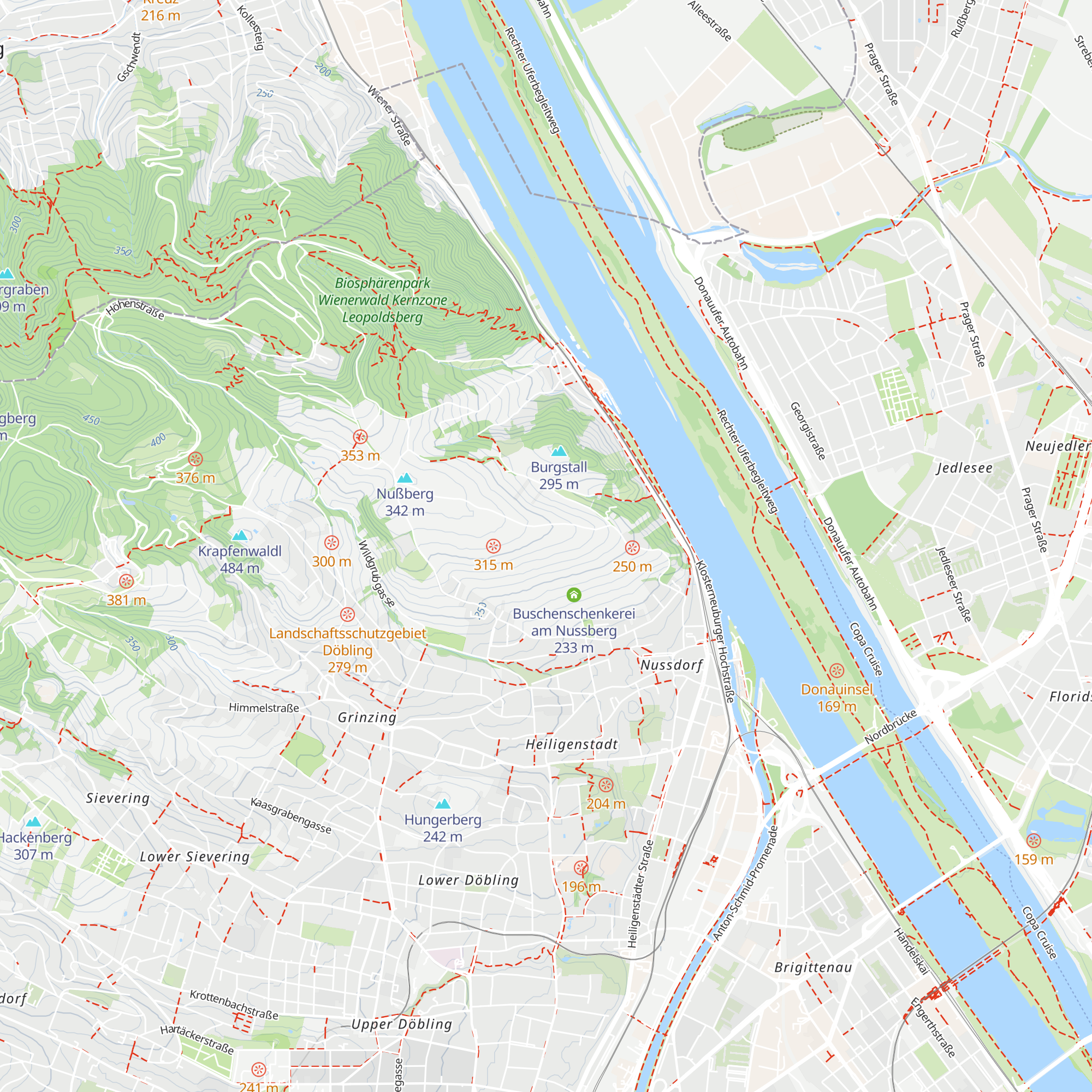 Mischpoche im Weingarten map