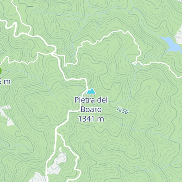Map of Pietra del Boaro