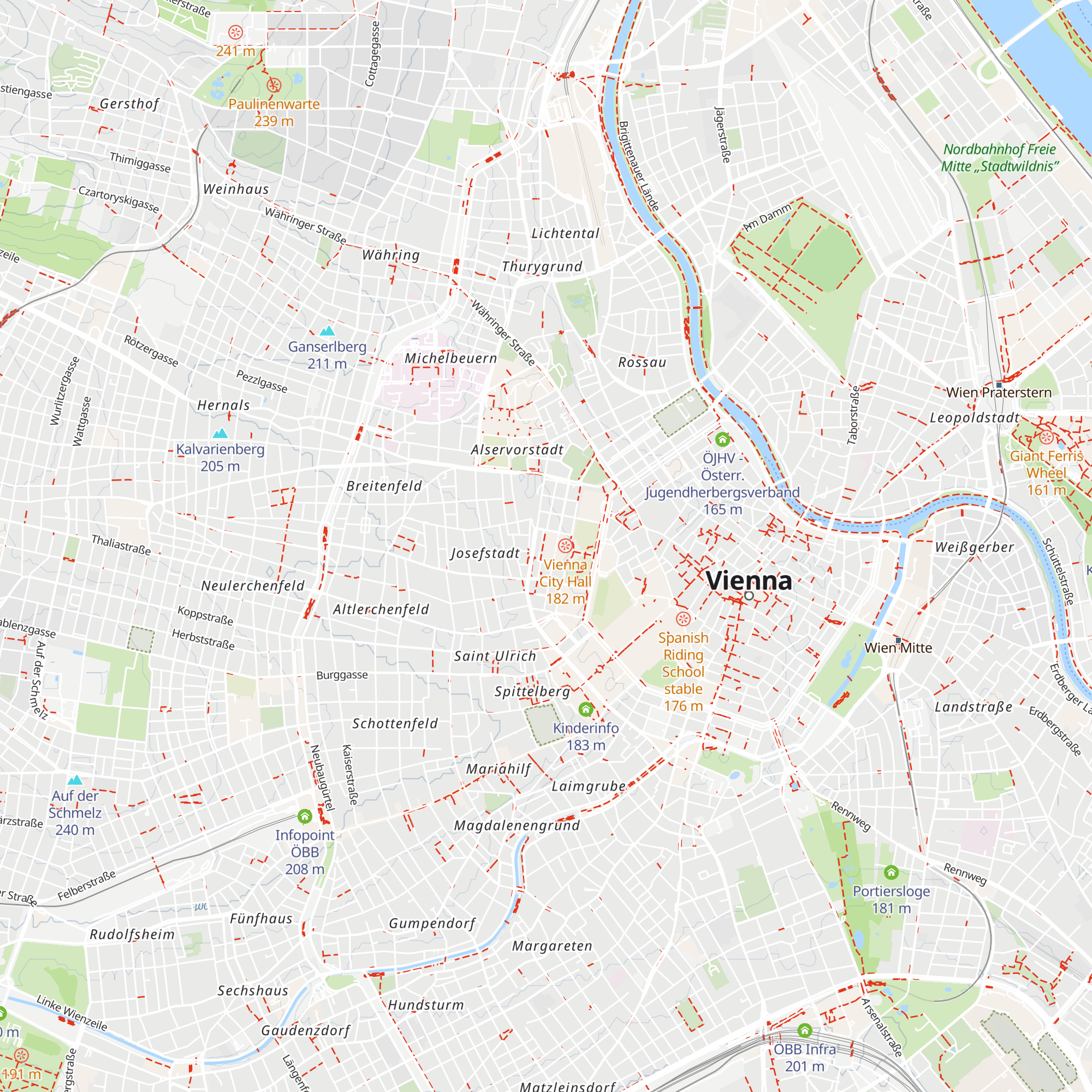 Stadtinformationszentrum map