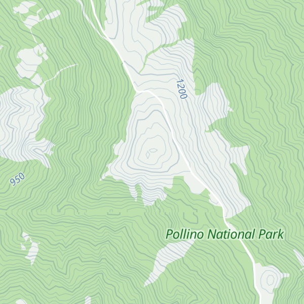 Map of Monte Carnara
