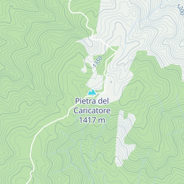 Map of Pietra del Caricatore