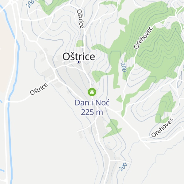 Map of Dan i Noć
