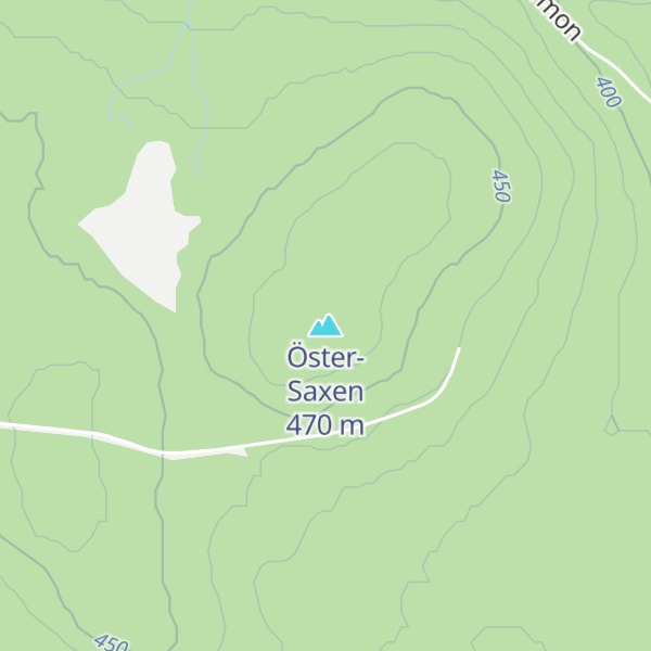Map of Öster-Saxen