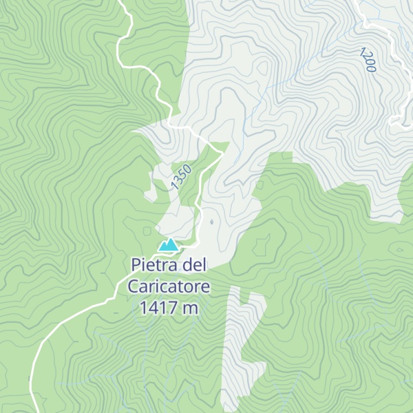 Map of Pietra del Moro