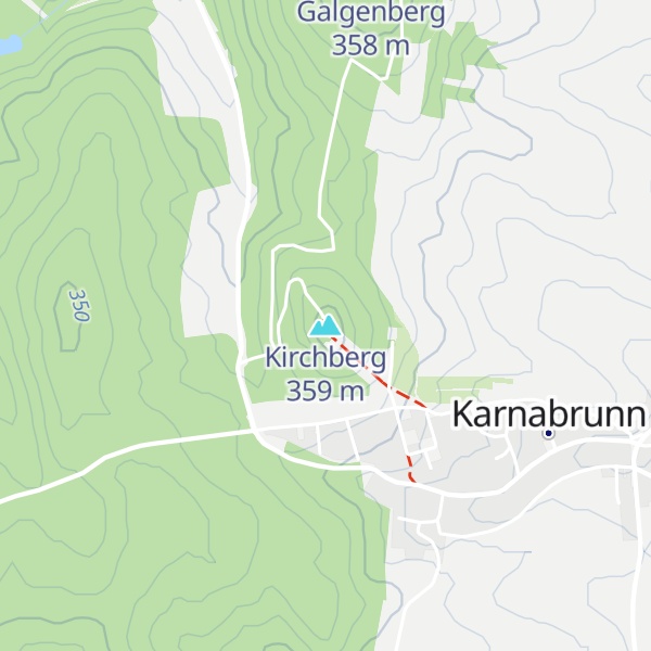 Map of Kirchberg