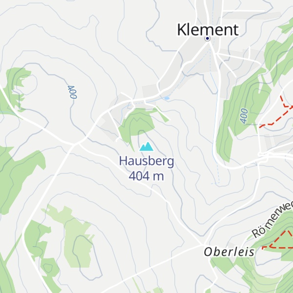 Map of Hausberg
