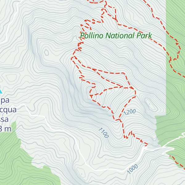 Map of Monte Sellaro