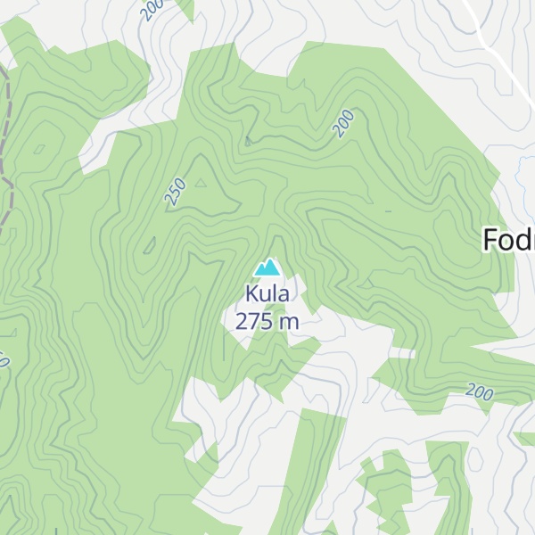Map of Kula