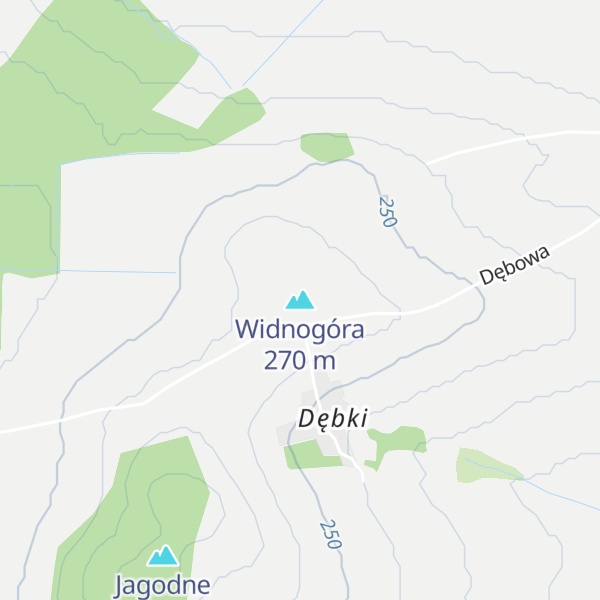 Map of Widnogóra