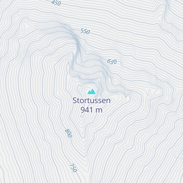 Map of Stortussen