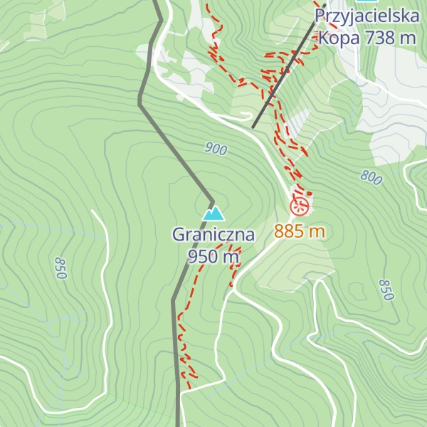 Map of Graniczna